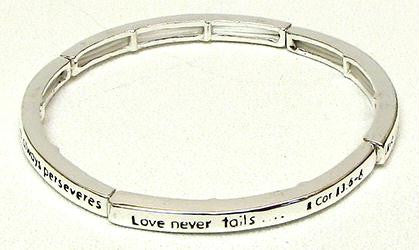 Stackable Stretch Bangle 1 Cor. 13:6