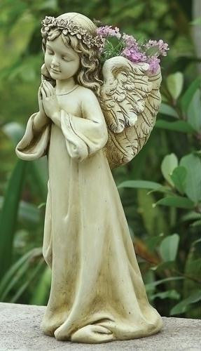 16"H  Angel Child  Planter