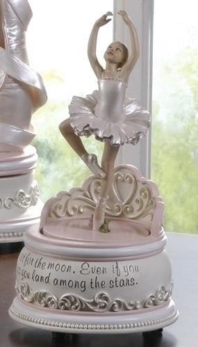 7.25"Ballerina Musical Box Set of 2
