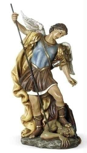 15.5" St. Michael Figure Set of 2