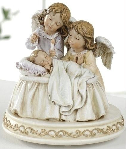 6" "Hush-A-Bye" Musical Set of 2