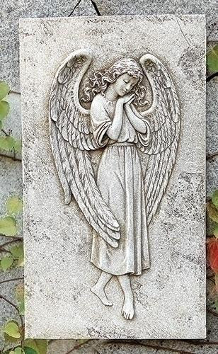 16"  Angel Relief Wall Plaque Set of 2