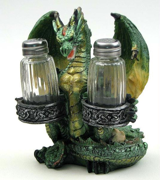 Green Dragon Salt and Pepper Set