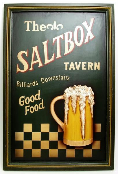 Salt Box Wall Plaque