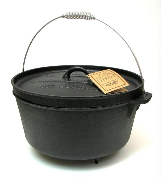 Old Mtn 12 Qt Dutch Oven with feet