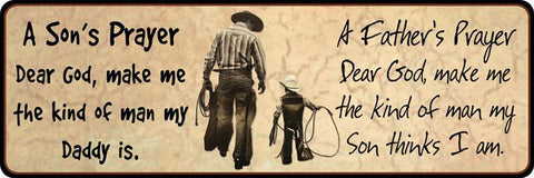 Cowboy Father - Son Prayer