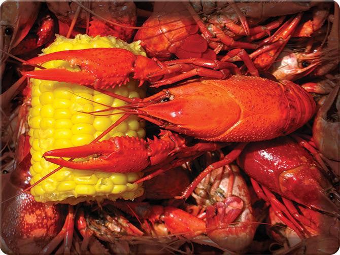 Crawfish Cutting Board