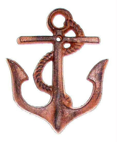 Cast Iron Anchor Small Set of 2