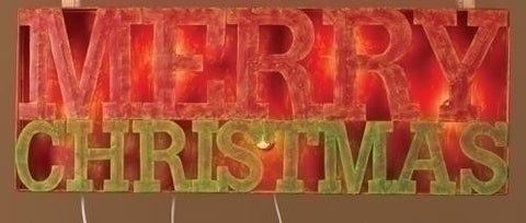 33" Ltd Merry Xmas Sign Stake