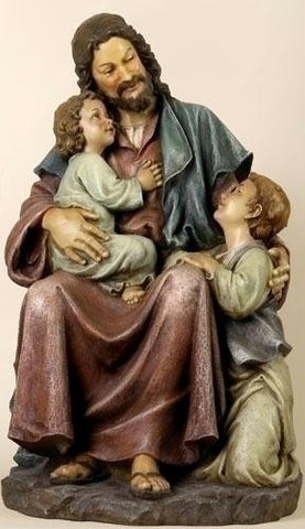 29" Jesus With Children Fig