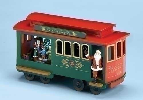 Mus Trolley Cart W-Santa