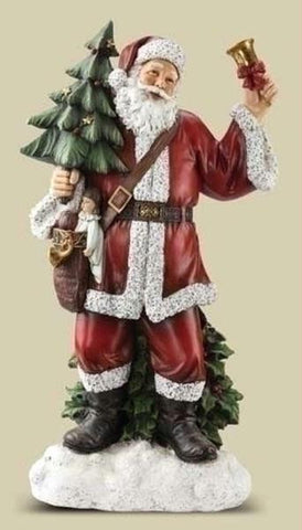 30" Santa Ringing Bell Slim