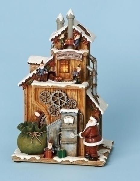 11"H Mus Santa'S Workshop Fig