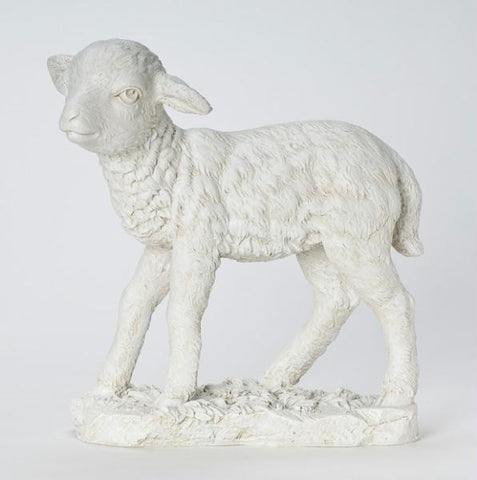 12.25" Ivory Little Lamb Fig