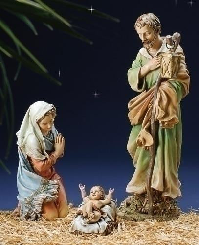 27" Scale Color Holy Family