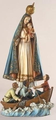 13"Caridad Del Cobre Fig Set of 2