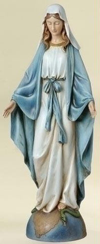 14" Our Lady Of Grace Fig Set of 2