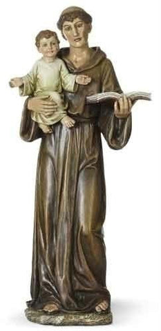 14.5" St. Anthony Figure Set of 2