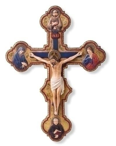 14.5" Misericordia Crucifix Set of 2