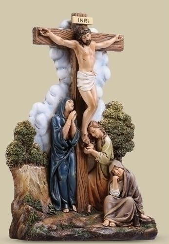 9.75" The Crucifixion Figure Set of 2