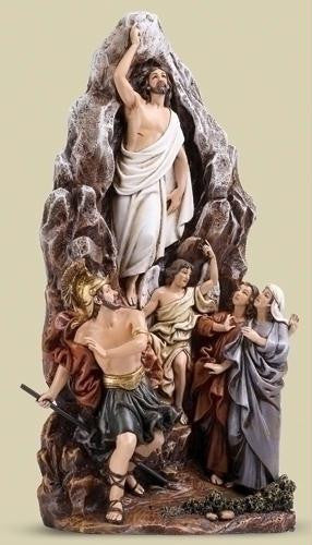 11.5 H Resurrection Figure Set of 2