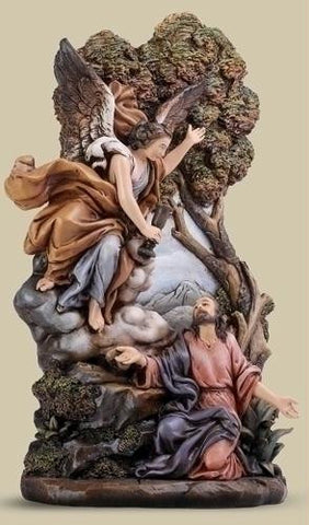10.25" Jesus At Gethsemane Set of 2