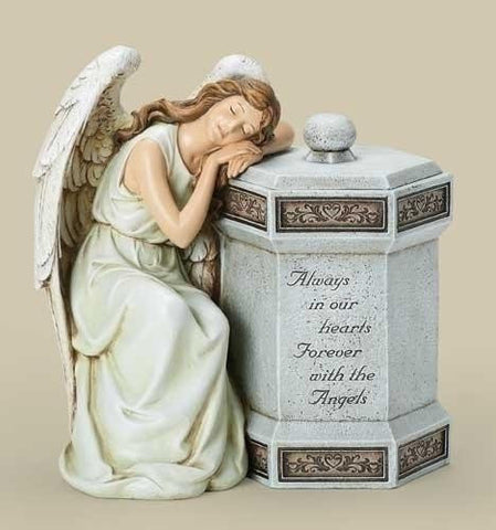 11.75"H  Angel Memorial Box