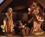 3pc St 12"Holy Family Figs