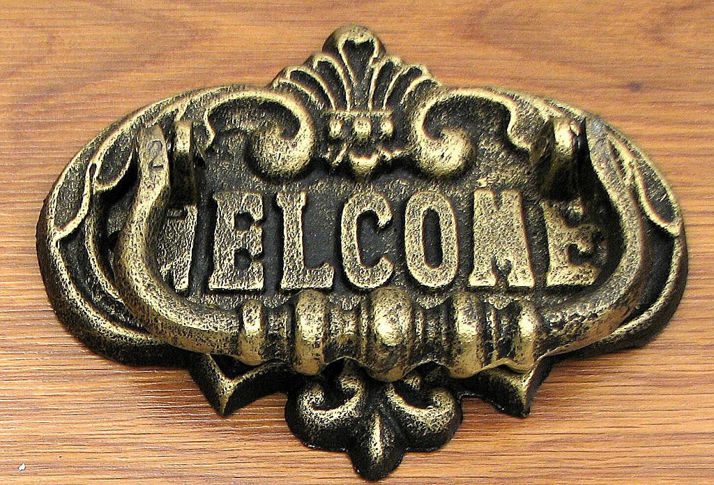 Welcome Door Knocker