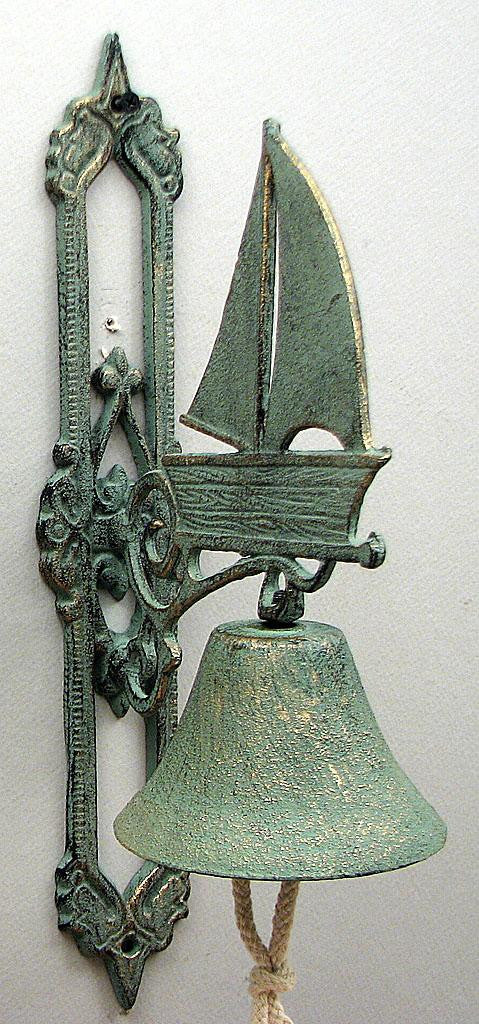 Cast Iron Sailboat Bell