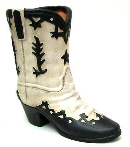 Terracotta Western Boot Black White