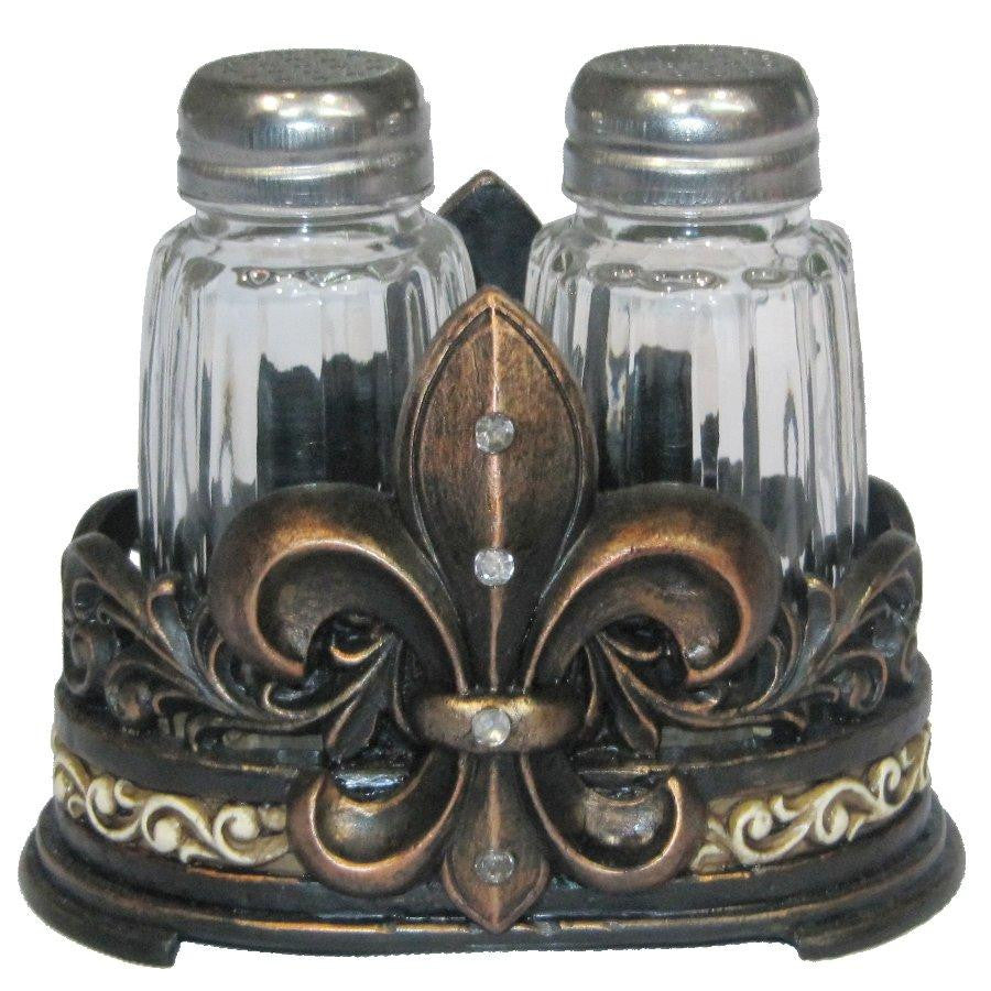 Fleur De Lis Salt and Pepper Set