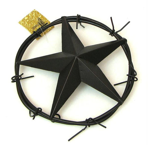 Barbed Wire and Star Wall Hanging