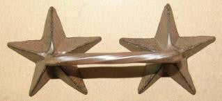 Metal 2 Star Drawer Handle