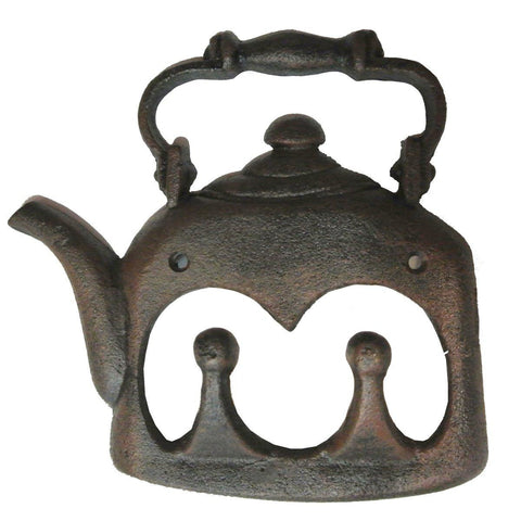 Tea Pot Key Hook Cast Iron