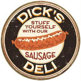 Tin Sign Moore - Dick's Sausage