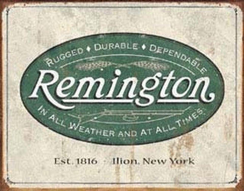 Tin Sign Remington