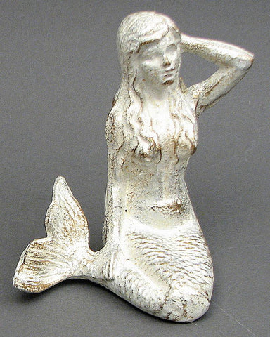 Cast Iron Mermaid Gold-Silver Plated
